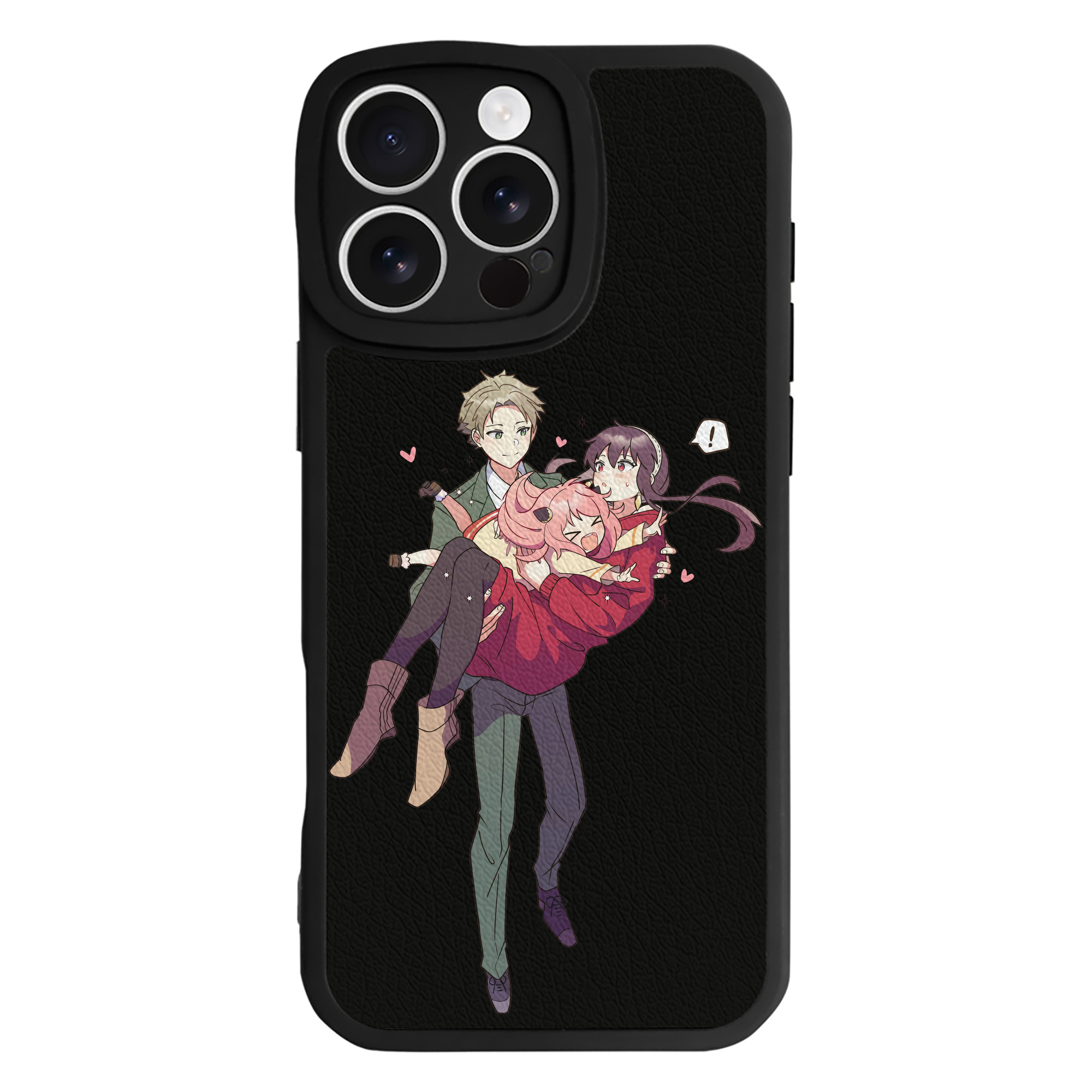 （画像用） SPY×FAMILY间谍家家酒 【iPhone 16シリーズ対応】シリコンスマホケース（レザー調） 材質：シリコン